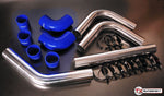 Aluminium Universal Intercooler Pipe Kit for 2" / 51mm Pipes - Pipes+ Clamps + Silicone