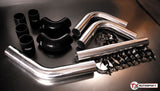 Aluminium Universal Intercooler Pipe Kit for 2" / 51mm Pipes - Pipes+ Clamps + Silicone