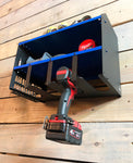 MegaMaxx UK™ Wall Mount Power Tool Storage Unit (4 Tool Capacity)