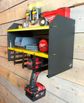 MegaMaxx UK™ Wall Mount Power Tool Storage Unit (4 Tool Capacity)