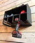 MegaMaxx UK™ Wall Mount Power Tool Storage Unit (4 Tool Capacity)