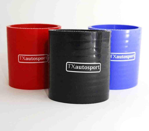 4-Ply Straight Silicone Hose Coupler & Joiner (4 Sizes Available)