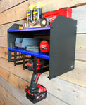 MegaMaxx UK™ Wall Mount Power Tool Storage Unit (4 Tool Capacity)