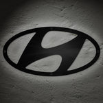 Car Make Logo Steel Cut Out (11 Designs to Choose From)