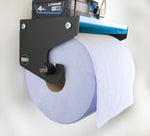 MegaMaxx UK™ Blue Roll Holder & Dispenser with Shelf