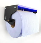 MegaMaxx UK™ Blue Roll Holder & Dispenser with Shelf