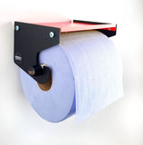 MegaMaxx UK™ Blue Roll Holder & Dispenser with Shelf