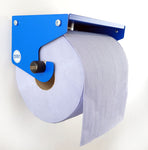 MegaMaxx UK™ Blue Roll Holder & Dispenser with Shelf