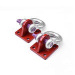 Universal Off Road 4x4 Winch Bow Shackle Mounting Plate Brackets (Pack of 2)