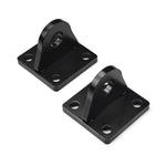 Universal Off Road 4x4 Winch Bow Shackle Mounting Plate Brackets (Pack of 2)