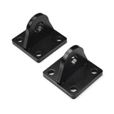 Universal Off Road 4x4 Winch Bow Shackle Mounting Plate Bracket (Pack of 2)