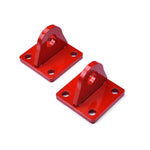 Universal Off Road 4x4 Winch Bow Shackle Mounting Plate Brackets (Pack of 2)