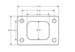 Garret Turbo Flange Spacer Turbocharger (8mm Steel)