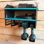 MegaMaxx UK™ Wall Mount Power Tool Storage Unit (4 Tool Capacity)