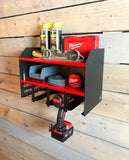MegaMaxx UK™ Wall Mount Power Tool Storage Unit (4 Tool Capacity)