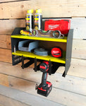 MegaMaxx UK™ Wall Mount Power Tool Storage Unit (4 Tool Capacity)