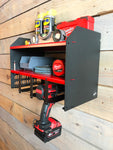MegaMaxx UK™ Wall Mount Power Tool Storage Unit (4 Tool Capacity)