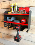 MegaMaxx UK™ Wall Mount Power Tool Storage Unit (4 Tool Capacity)