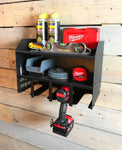 MegaMaxx UK™ Wall Mount Power Tool Storage Unit (4 Tool Capacity)