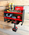 MegaMaxx UK™ Wall Mount Power Tool Storage Unit (4 Tool Capacity)