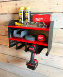 MegaMaxx UK™ Wall Mount Power Tool Storage Unit (4 Tool Capacity)