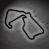 Iconic Race Tracks Steel Cut Out (2 Designs to Choose From)