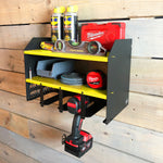 MegaMaxx UK™ Wall Mount Power Tool Storage Unit (4 Tool Capacity)