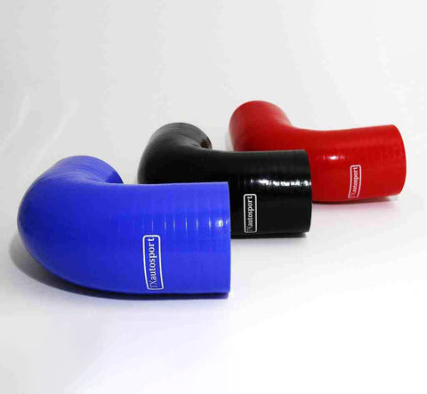 4-Ply Silicone 90 Degree Elbow Reducer Bend for Intercooler Hose Pipes (2 Sizes Available)