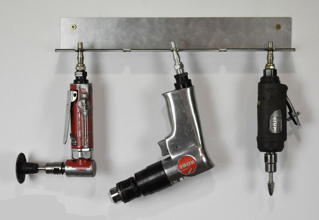 Air Tool Storage Rack - Easy Wall Mount Installation - TX Autosport