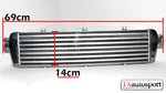 Small Alloy Turbo Universal FMIC Front Mount Intercooler (2 Sizes Available)