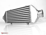 Universal Small Front Mount Intercooler - Bar & Plate Design - 520x155x65mm - 63mm Inlets