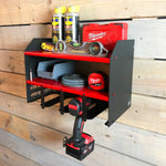 MegaMaxx UK™ Wall Mount Power Tool Storage Unit (4 Tool Capacity)